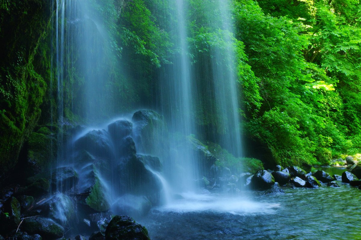 🏞️ 석양의 폭포(유히노타키) 이미지 1